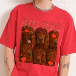 Create Your Own Custom Bootleg Tee -Thread Heads Sale Store Red