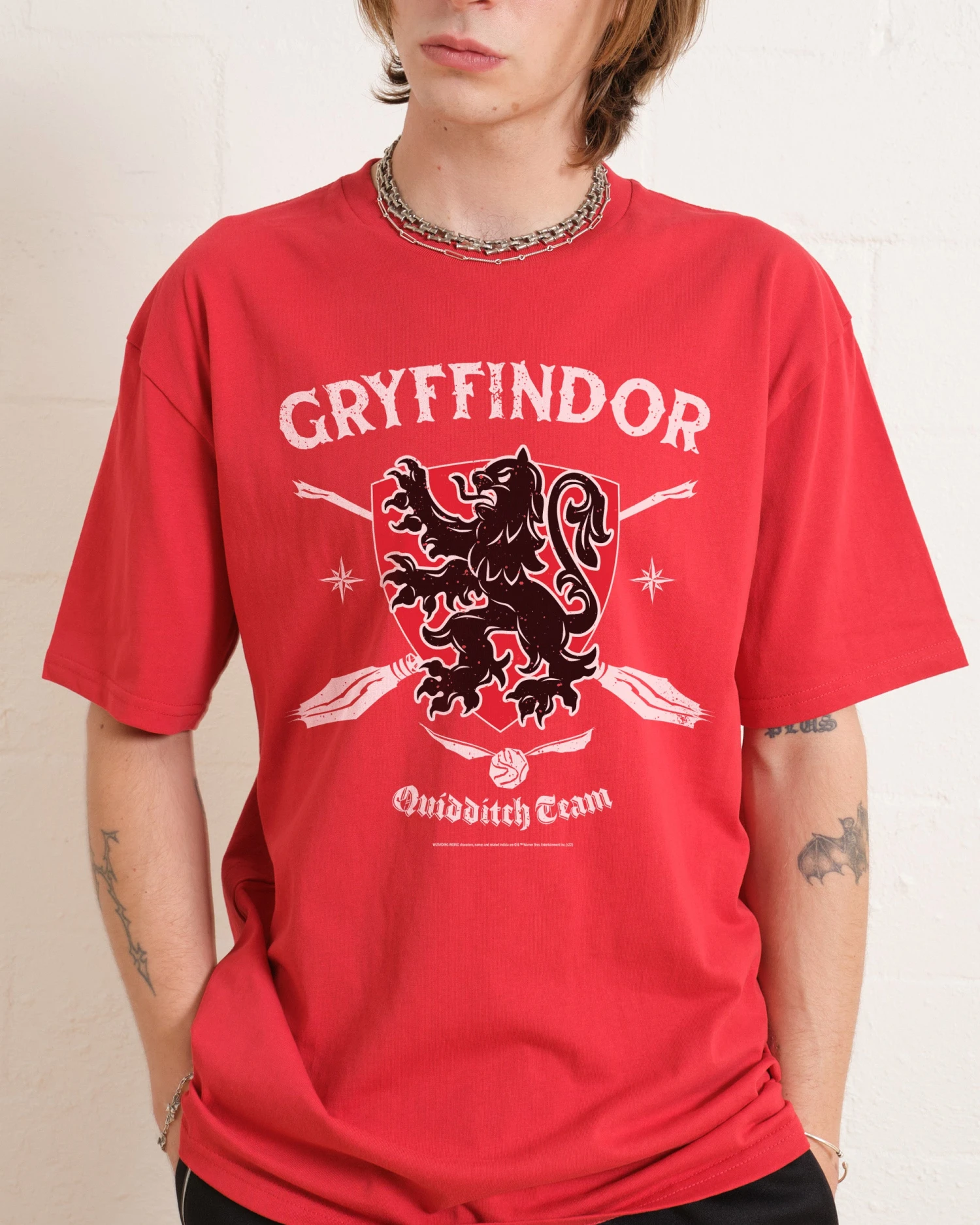 Harry Potter Gryffindor Quidditch Team T-Shirt 3 Harry Potter Gryffindor Quidditch Team T-Shirt