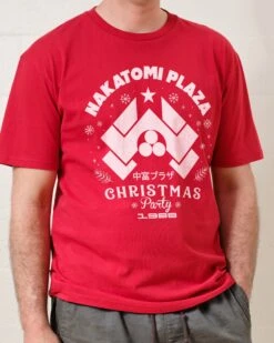 Nakatomi Christmas Party 1988 T-Shirt -Thread Heads Sale Store Red Front 8084aae0 dc35 4988 85ec ae23ce553d24