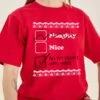 Naughty Nice An Attempt Was Made T-Shirt