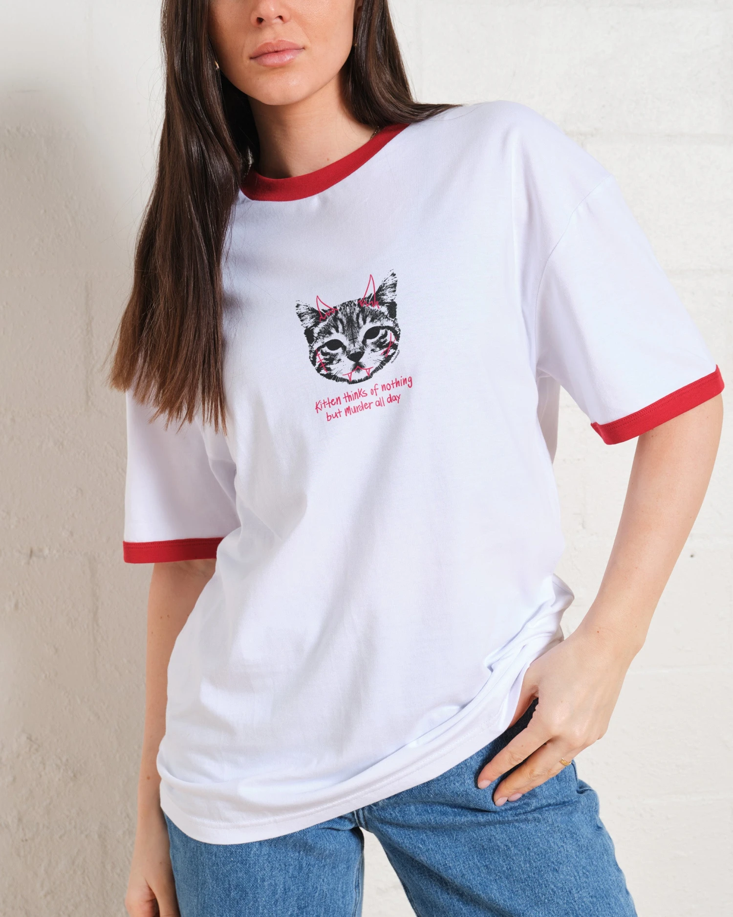 Demon Kitten T-Shirt 4 Demon Kitten T-Shirt - Image 2