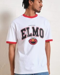 Sesame Street Elmo College T-Shirt -Thread Heads Sale Store RedRinger Front 6 7177e157 013c 433f a6a0 f60d2d1ae478