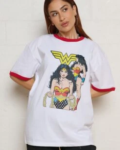 DC Wonder Woman Queen Of The Amazons T-Shirt -Thread Heads Sale Store RedRinger Front 84bb2241 8d3d 407d baba f2c175fab38a