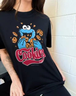 Sesame Street Cookie Monster Cookies T-Shirt 11 Sesame Street Cookie Monster Cookies T-Shirt -Thread Heads Sale Store SESAMESTREET Website 3