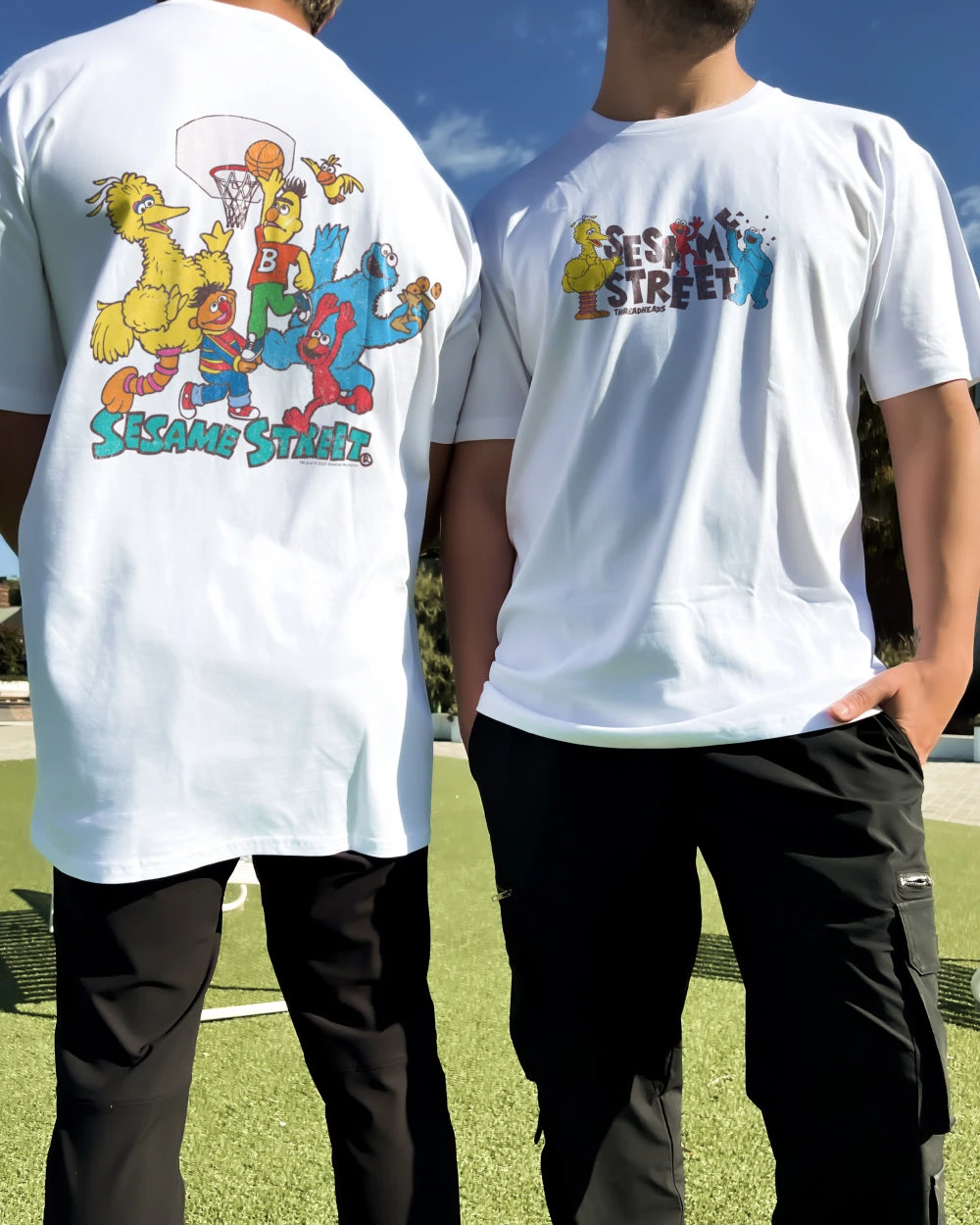 Sesame Street Hoops T-Shirt 11 Sesame Street Hoops T-Shirt - Image 9