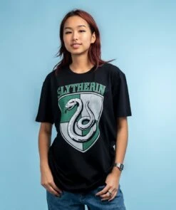 Harry Potter Slytherin Crest T-Shirt -Thread Heads Sale Store SlytherinCrest2