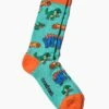 Dinosaurs And Meteors Socks -Thread Heads Sale Store Socks 19