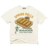 Spring Rolls T-Shirt -Thread Heads Sale Store Spring rolls tee natural flat