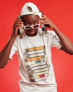 VHS Tapes T-Shirt -Thread Heads Sale Store VHSstacknaturalteemens
