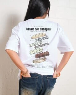 Panino Con Gabagool T-Shirt -Thread Heads Sale Store White Back 1 307496ac 698e 4090 bf78 931686e77e26