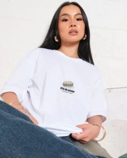 Panino Con Gabagool T-Shirt -Thread Heads Sale Store White Front 1 74dc16d9 82a7 4de3 b35b 6a9b82b87e87