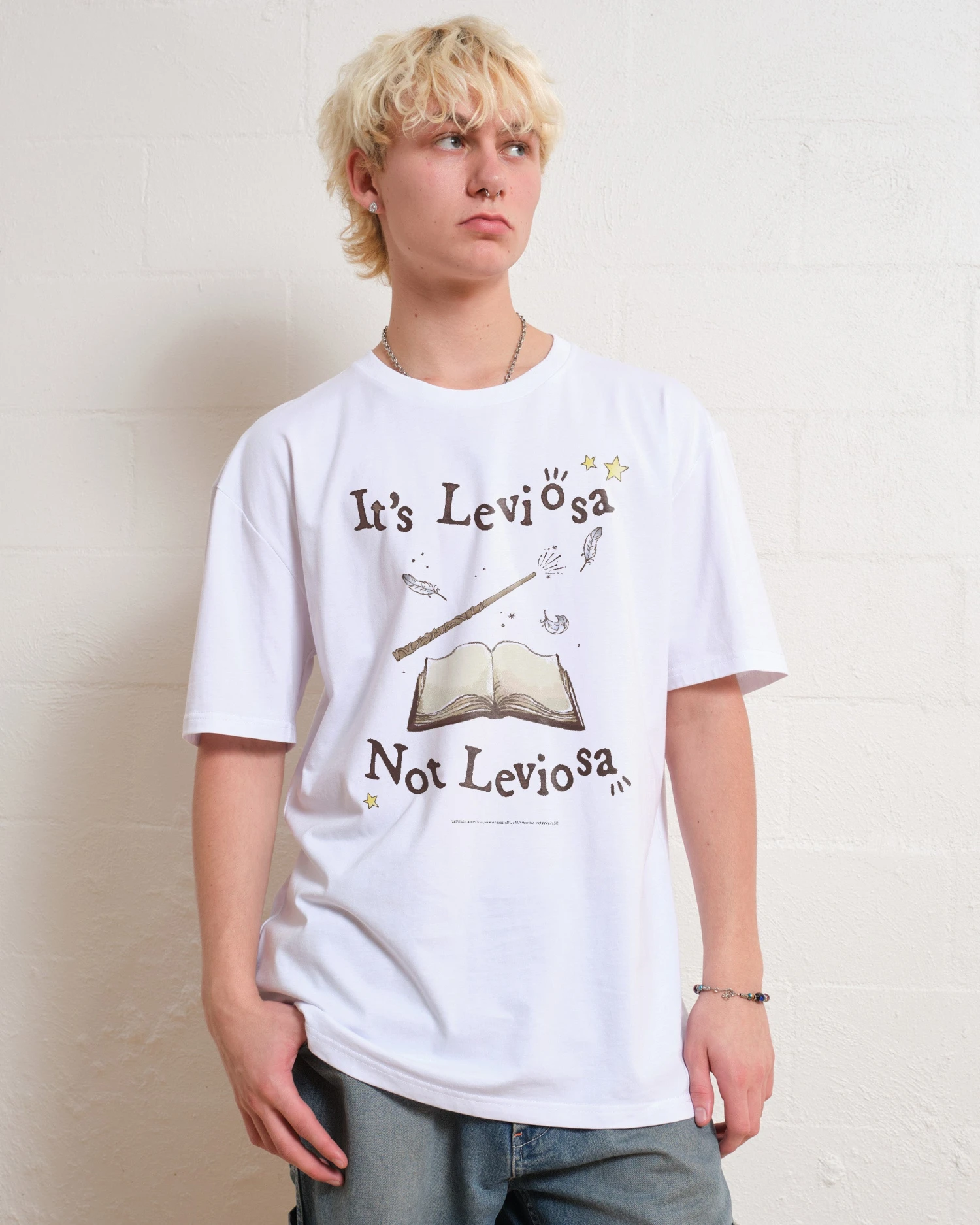 Harry Potter It's Leviosa Not Leviosa T-Shirt 4 Harry Potter It's Leviosa Not Leviosa T-Shirt - Image 2