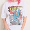 DC Superman Comic Panel T-Shirt 1 DC Superman Comic Panel T-Shirt -Thread Heads Sale Store White Front 20cd1960 bdf6 4052 8a32 dc06a57b010a