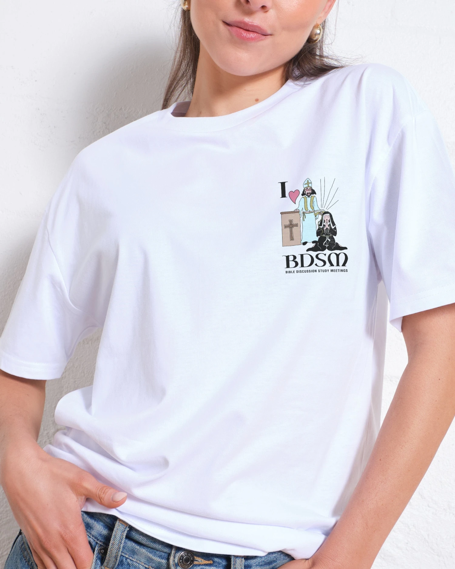 I Love BDSM T-Shirt 4 I Love BDSM T-Shirt - Image 2