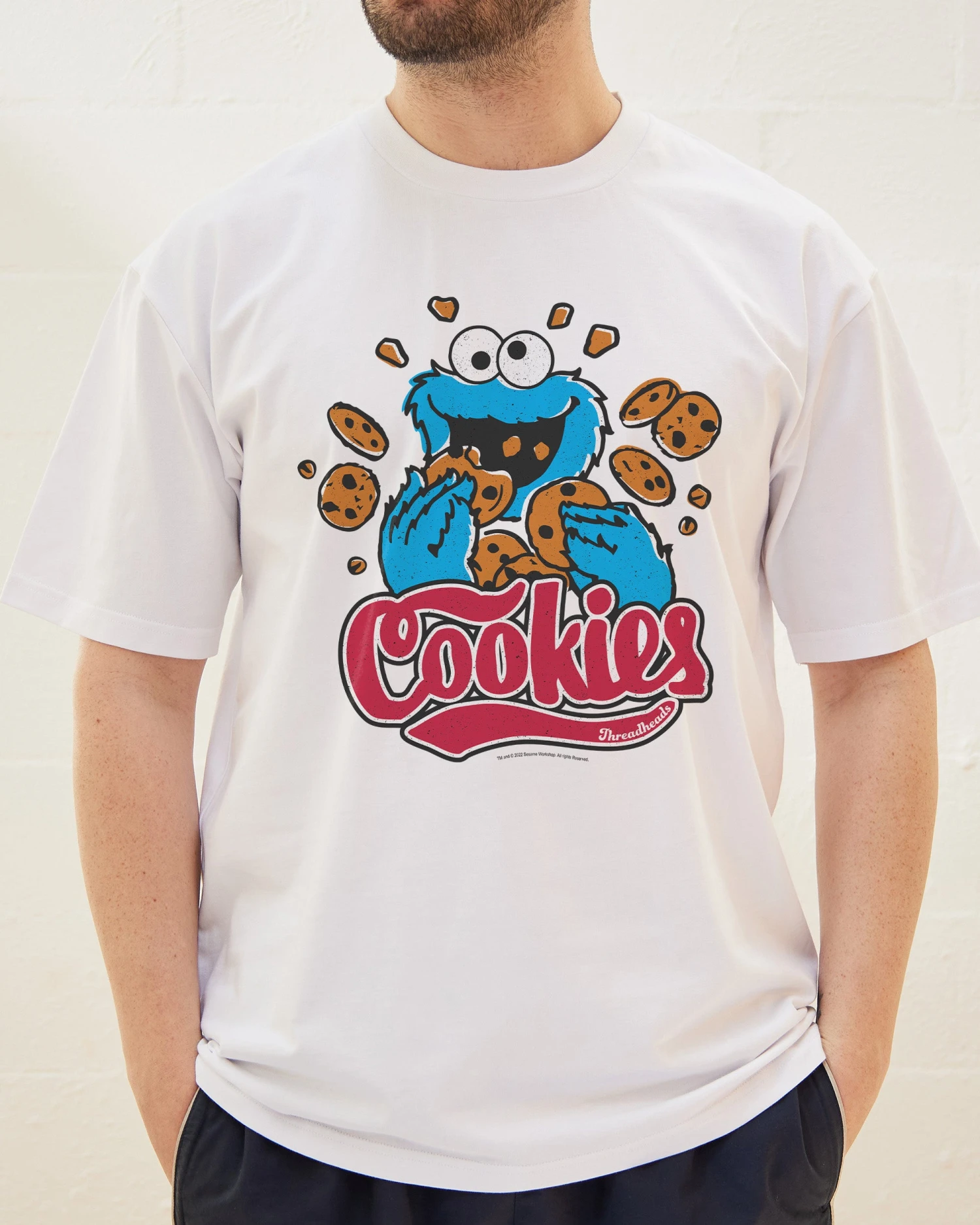 Sesame Street Cookie Monster Cookies T-Shirt 7 Sesame Street Cookie Monster Cookies T-Shirt - Image 5