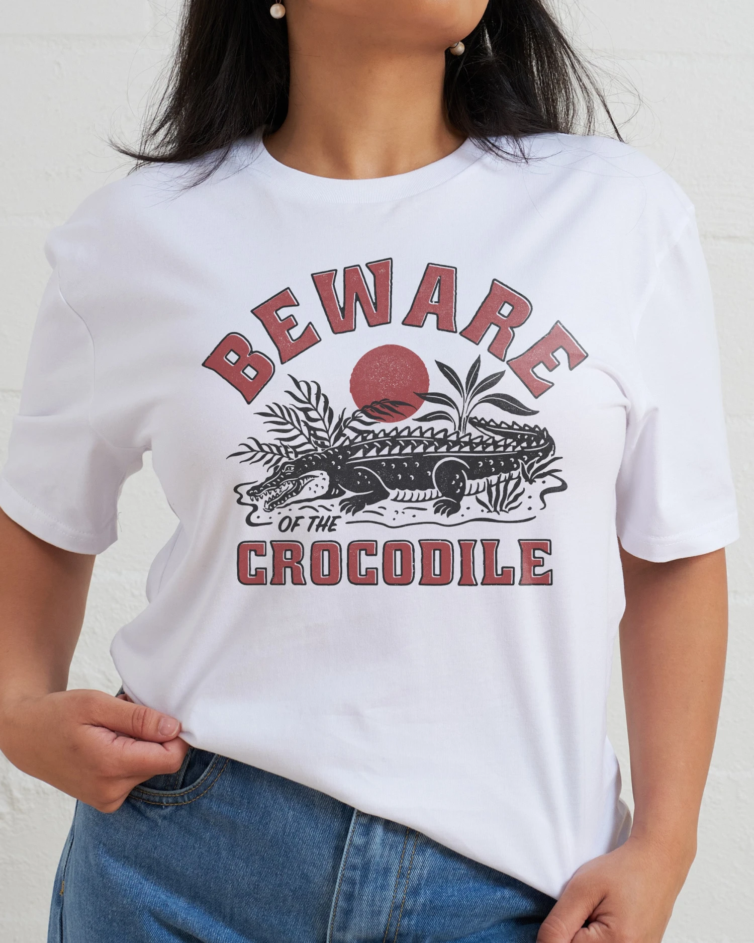 Beware Of The Crocodile T-Shirt 4 Beware Of The Crocodile T-Shirt - Image 2