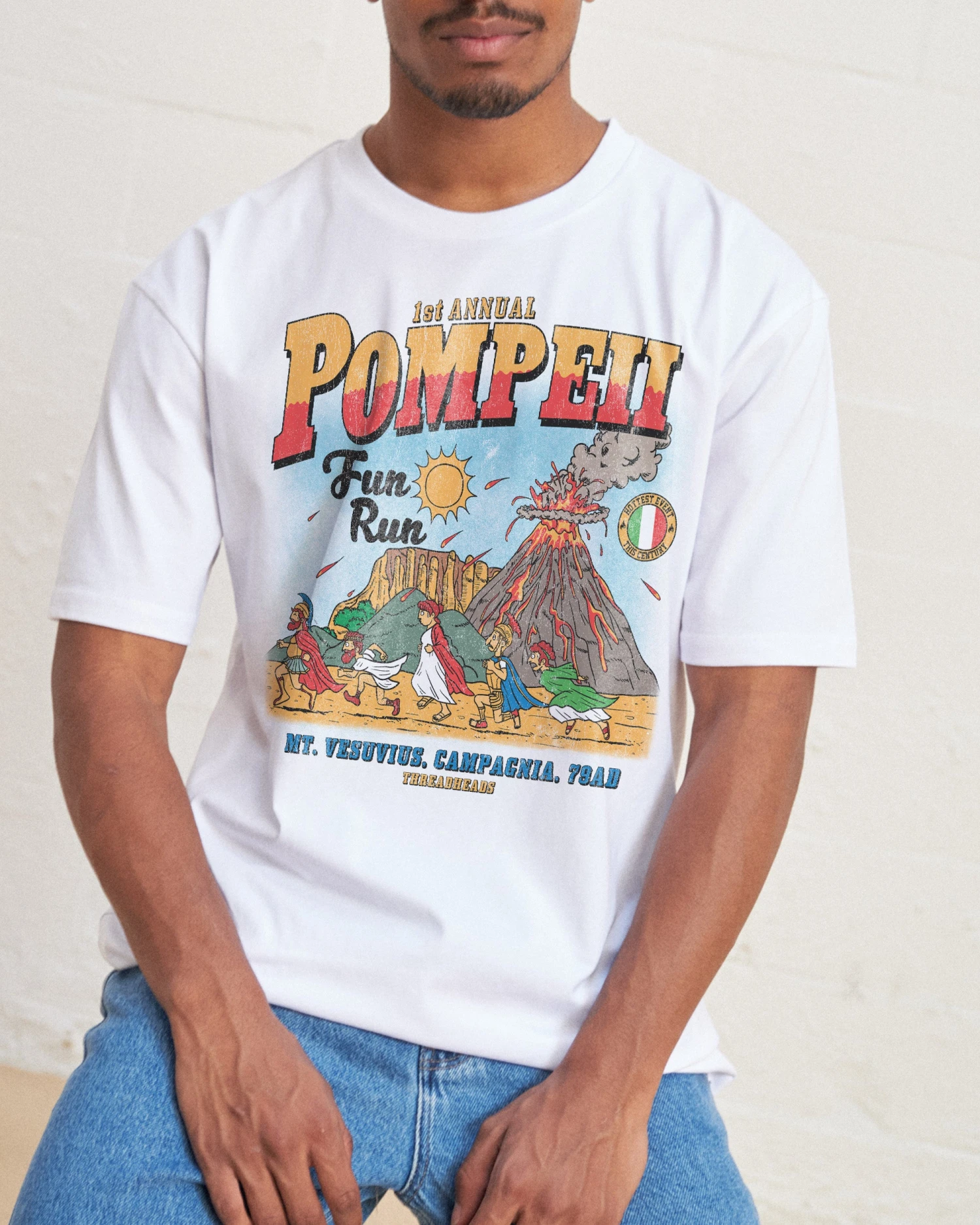 Pompeii Fun Run T-Shirt 3 Pompeii Fun Run T-Shirt