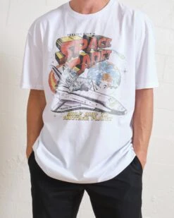 Space Cadet T-Shirt -Thread Heads Sale Store White Front 4cfa6052 864f 4787 a975 353601d5b1de