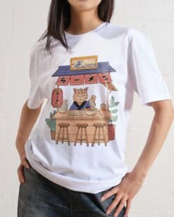 Neko Ramen House T-Shirt 7 Neko Ramen House T-Shirt -Thread Heads Sale Store White Front 62bb8928 20b0 4a75 9436 07d8cf8c2b50