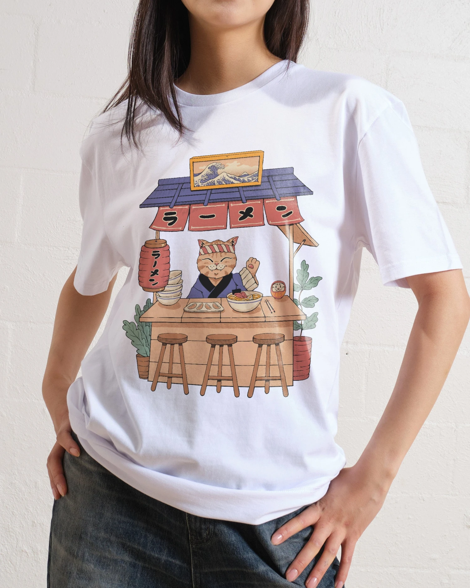 Neko Ramen House T-Shirt 5 Neko Ramen House T-Shirt - Image 3