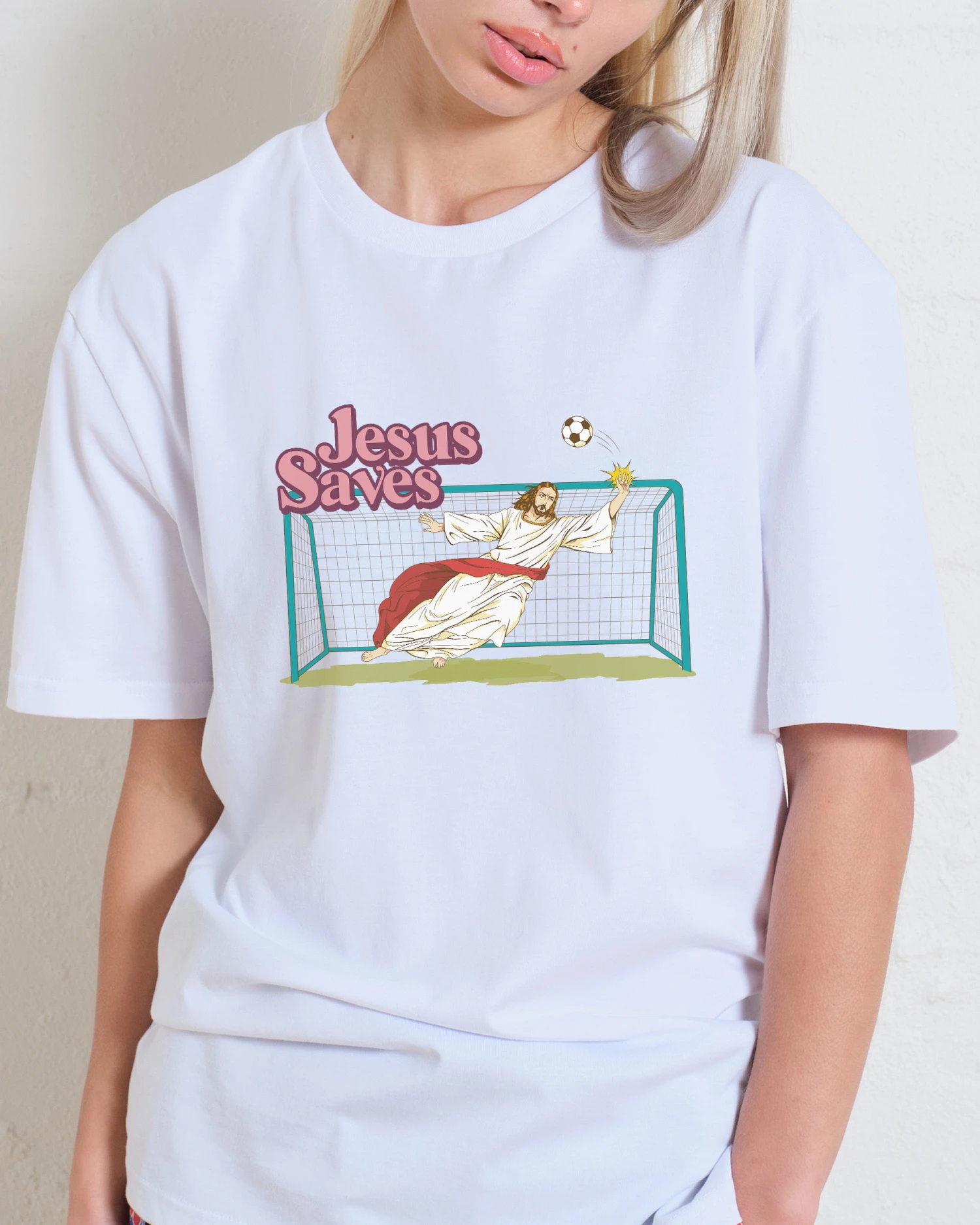 Jesus Saves T-Shirt 4 Jesus Saves T-Shirt - Image 2