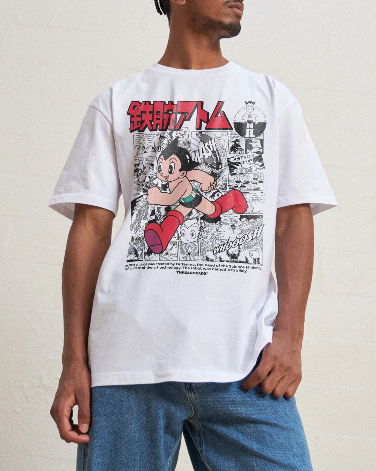Manga Story Astro Boy T-Shirt 4 Manga Story Astro Boy T-Shirt - Image 2