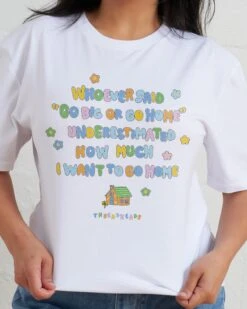 I Want To Go Home T-Shirt 8 I Want To Go Home T-Shirt -Thread Heads Sale Store White Front 8611eead e07a 4da9 b33b 76ae16e16903