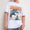 Quick Animal Facts - Sharks T-Shirt -Thread Heads Sale Store White Front 9bda30bc 58fc 4d80 9937 da977c85e0e2