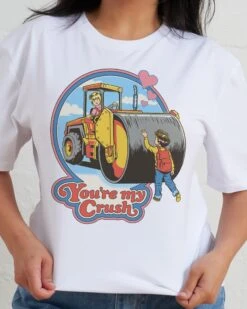 You're My Crush T-Shirt -Thread Heads Sale Store White Front a228243e 9157 4933 914a 384d13acd0a9