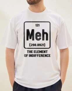 Meh The Element Of Indifference T-Shirt 11 Meh The Element Of Indifference T-Shirt -Thread Heads Sale Store White Front a8488161 5e5e 4852 87d6 8a046cd68e7c