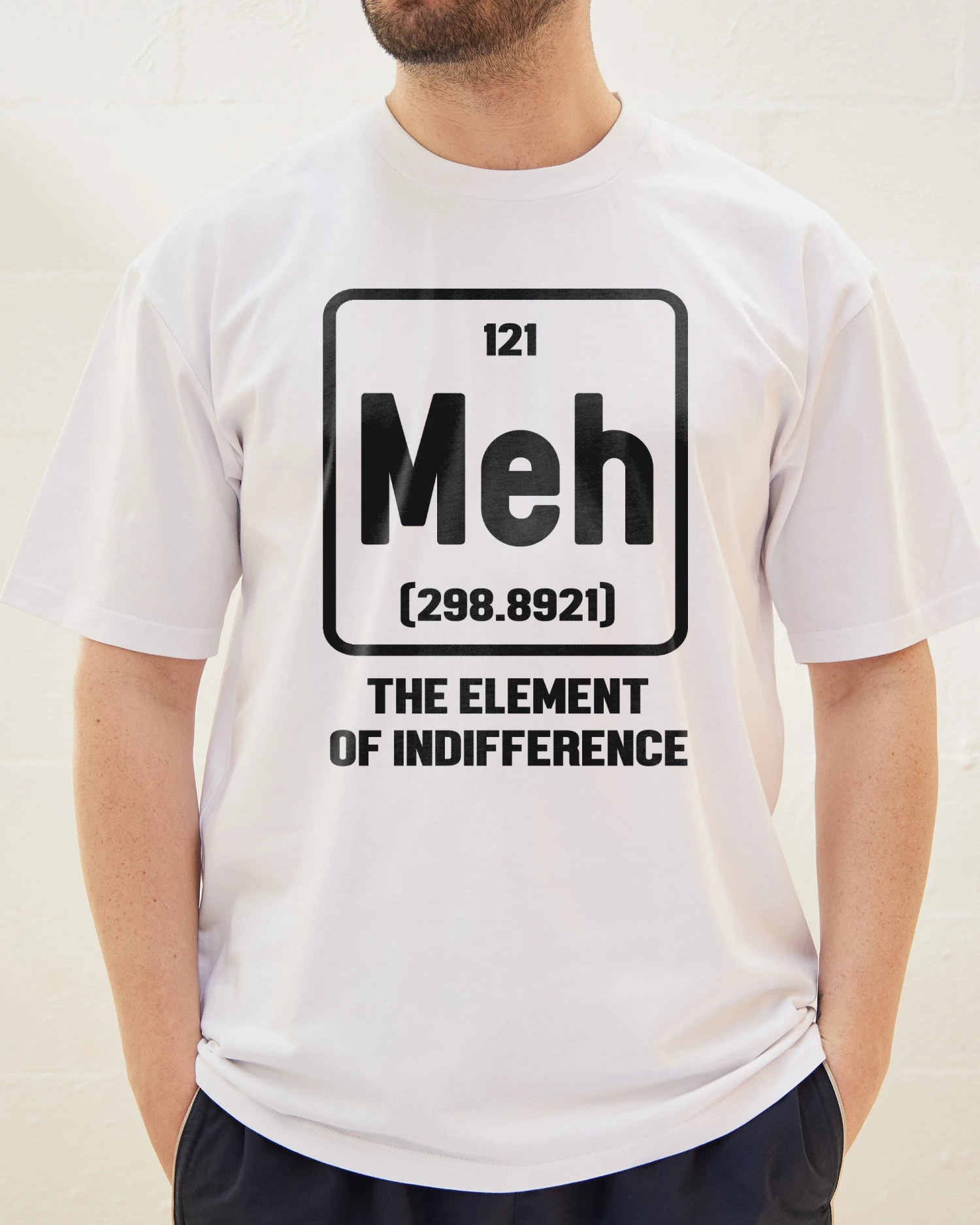 Meh The Element Of Indifference T-Shirt 5 Meh The Element Of Indifference T-Shirt - Image 3