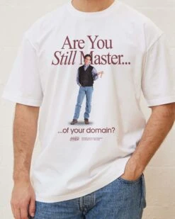 Master Of Your Domain T-Shirt 8 Master Of Your Domain T-Shirt -Thread Heads Sale Store White Front be0a501e 4cfd 4810 b13a 3e484350e4c9