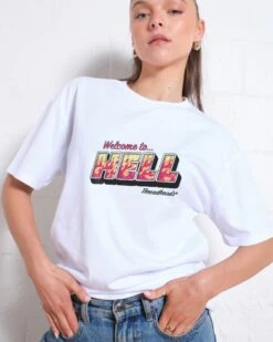 Welcome To Hell T-Shirt 15 Welcome To Hell T-Shirt -Thread Heads Sale Store White Front deefd650 1aa3 4451 a2d2 a4520da38e0a