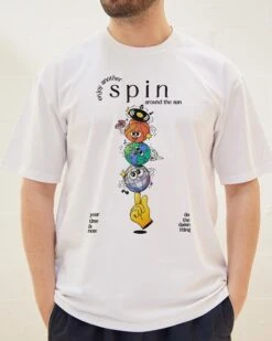 Spin T-Shirt 11 Spin T-Shirt -Thread Heads Sale Store White Front fbc85353 30fc 451e 9bc8 17accf6c073b