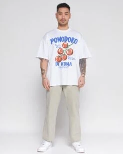 Pomodoro Di Roma Oversized Tee 9 Pomodoro Di Roma Oversized Tee -Thread Heads Sale Store White Full Body Oversized Front b598f3a4 e3bc 4b48 896f b09cef8e9c35