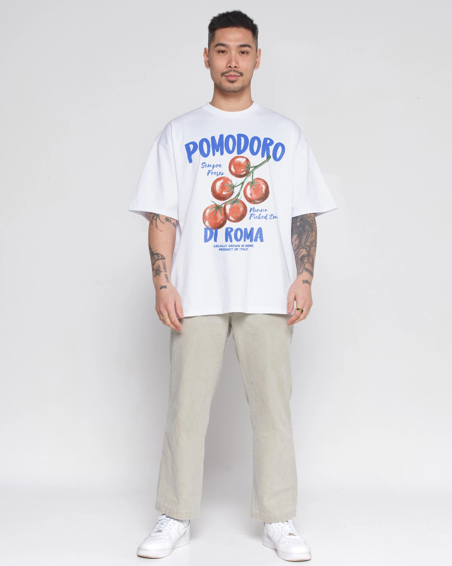 Pomodoro Di Roma Oversized Tee 6 Pomodoro Di Roma Oversized Tee - Image 4