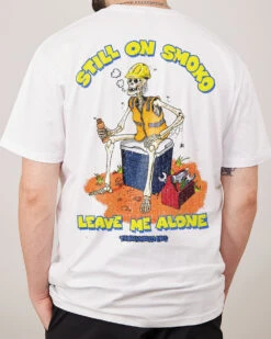 Still On Smoko T-Shirt -Thread Heads Sale Store White Mens Ecom Back