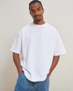 Oversized Tee 4 Pack: Black, Charcoal, Natural, White -Thread Heads Sale Store White Oversized 7aa3af80 ccec 4bc0 bf52 ac6782e94938