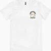 Fuck Off Cat Mini Print Tee -Thread Heads Sale Store White mens tshirt