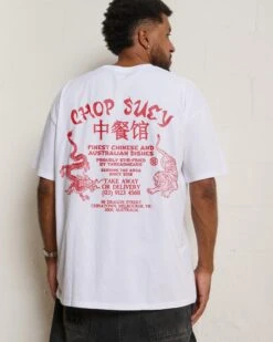 Chop Suey Oversized Tee -Thread Heads Sale Store WhiteOversized Back c079498a 6ada 4cae 862d 56c99b27f62f