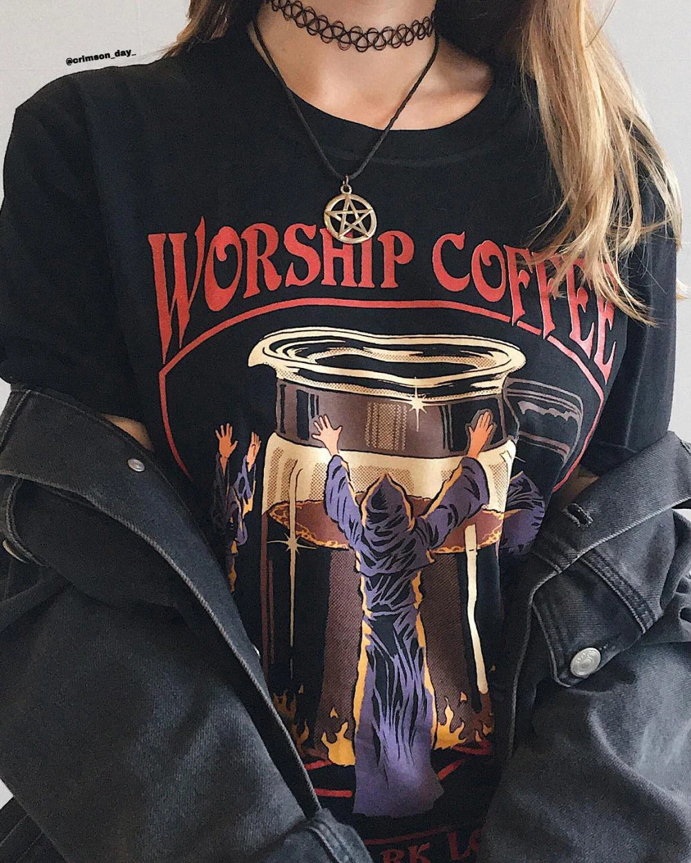 Worship Coffee T-Shirt 6 Worship Coffee T-Shirt - Image 4