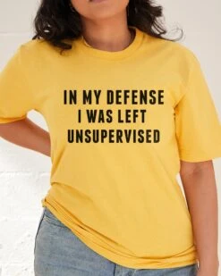 Left Unsupervised T-Shirt 14 Left Unsupervised T-Shirt -Thread Heads Sale Store Yellow Front 9f23db7c d400 420b a65f 253f0534c367