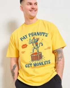 Pay Peanuts Get Monkeys T-Shirt 7 Pay Peanuts Get Monkeys T-Shirt -Thread Heads Sale Store Yellow Front c0133d9b e511 4901 856e 819ec540caaf