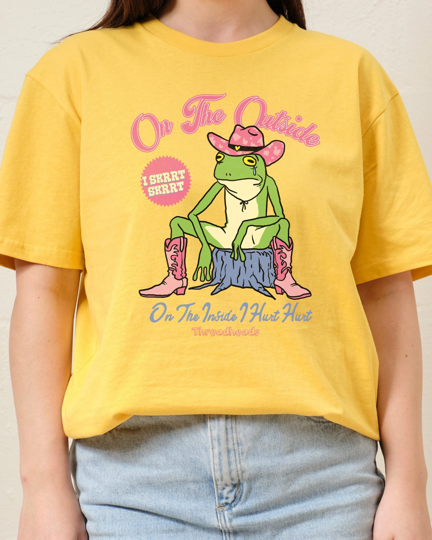 On The Outside I Skrrt Skrrt T-Shirt 3 On The Outside I Skrrt Skrrt T-Shirt