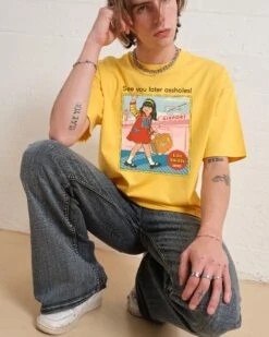 See You Later Assholes T-Shirt 12 See You Later Assholes T-Shirt -Thread Heads Sale Store Yellow Front d921e7b5 52bb 4881 b83e 7c3536f975fa