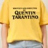 Written And Directed By Quentin Tarantino T-Shirt -Thread Heads Sale Store Yellow Front efbeddfe c96d 4eb4 a246 11ea59d2e059