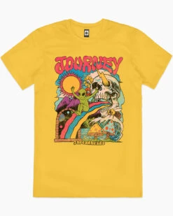 Journey T-Shirt 9 Journey T-Shirt -Thread Heads Sale Store Yellow mens tshirt f8b30573 fd01 41a4 8b3d c510c402b1c7