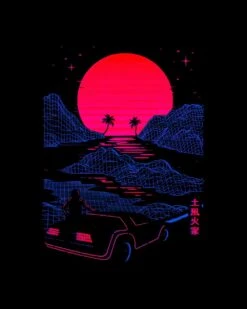 Midnight Drive T-Shirt 9 Midnight Drive T-Shirt -Thread Heads Sale Store black midnight drive