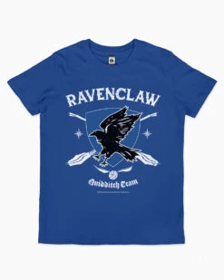 Harry Potter Ravenclaw Quidditch Team Kids T-Shirt -Thread Heads Sale Store blue ravenclaw quidditch team tshirt kids