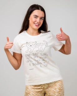 Drawing Of A Cat T-Shirt -Thread Heads Sale Store catdrawing PXL 69051